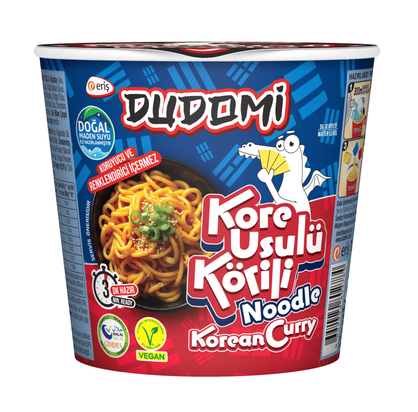KORE USULÜ KÖRİLİ BARDAK NOODLE