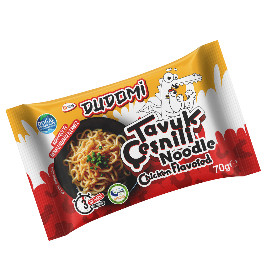 TAVUK ÇEŞNİLİ POŞET NOODLE