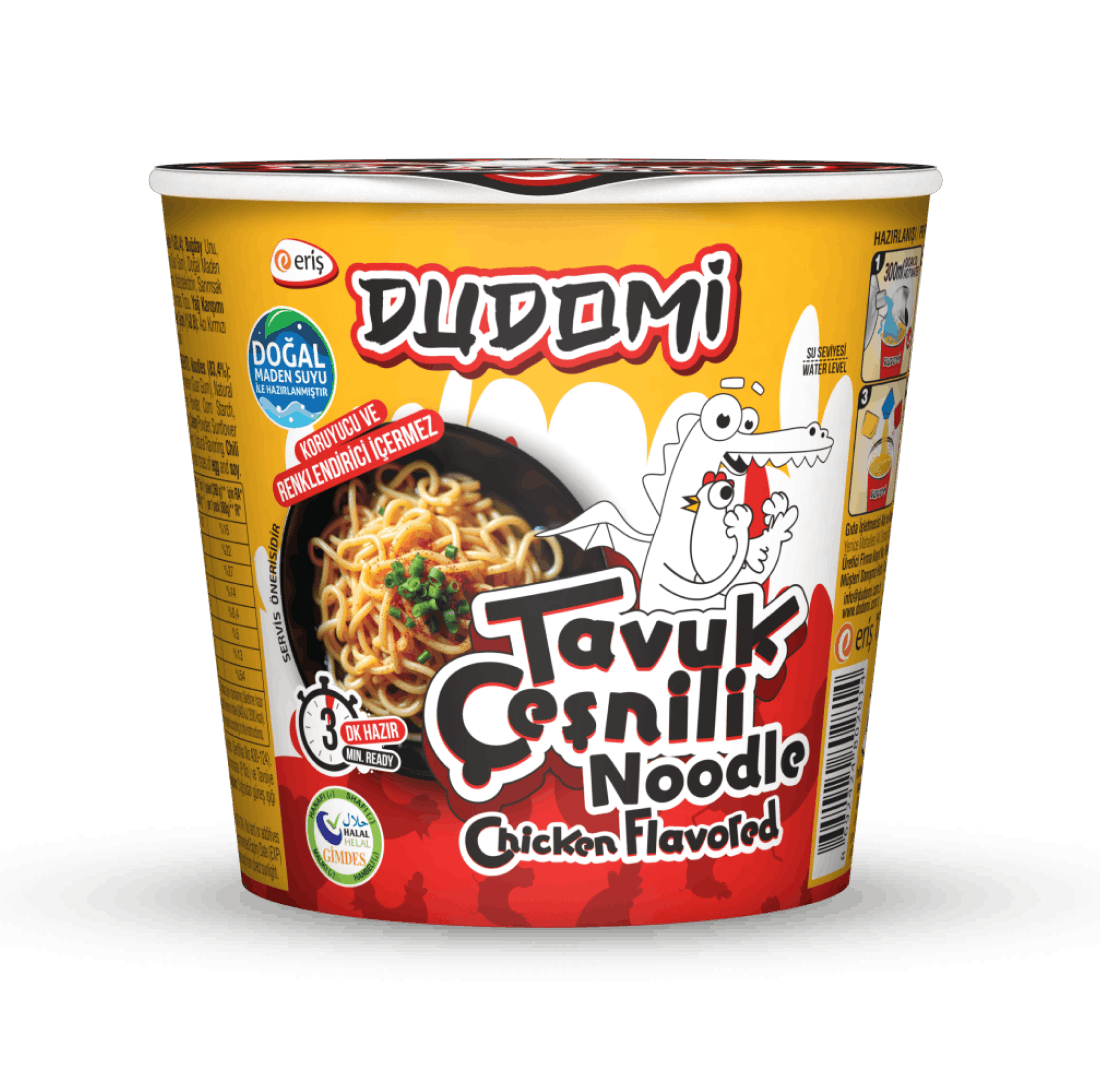 TAVUK ÇEŞNİLİ BARDAK NOODLE