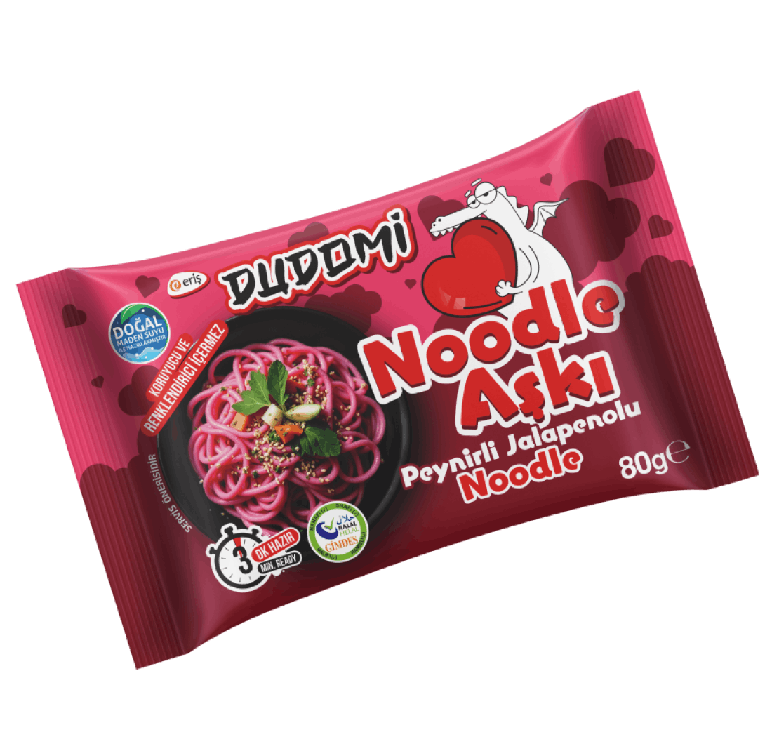 PEYNİRLİ JALAPENO POŞET NOODLE