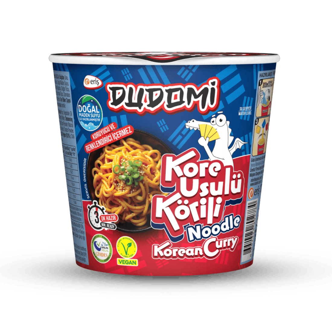 KORE USULÜ KÖRİLİ BARDAK NOODLE