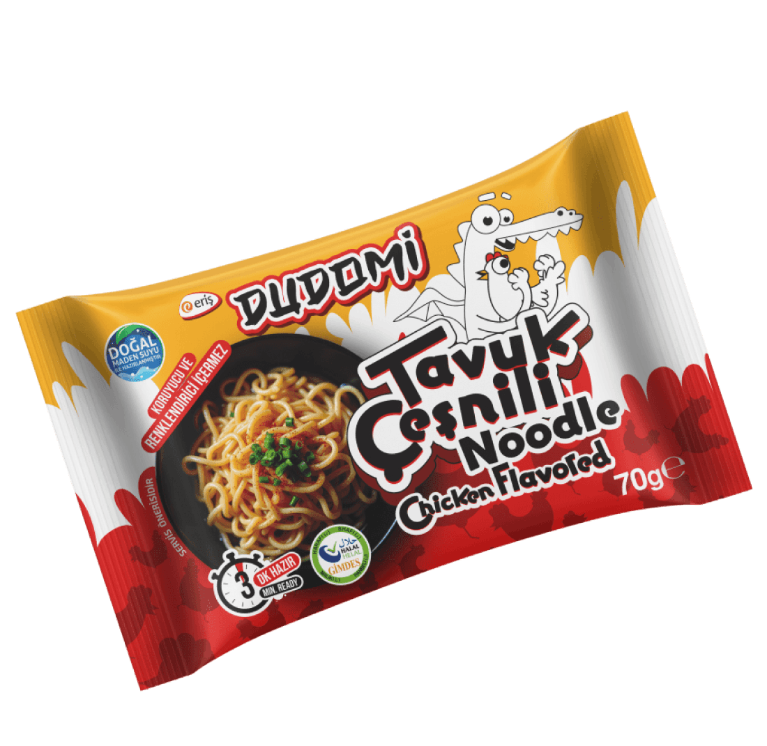 TAVUK ÇEŞNİLİ POŞET NOODLE
